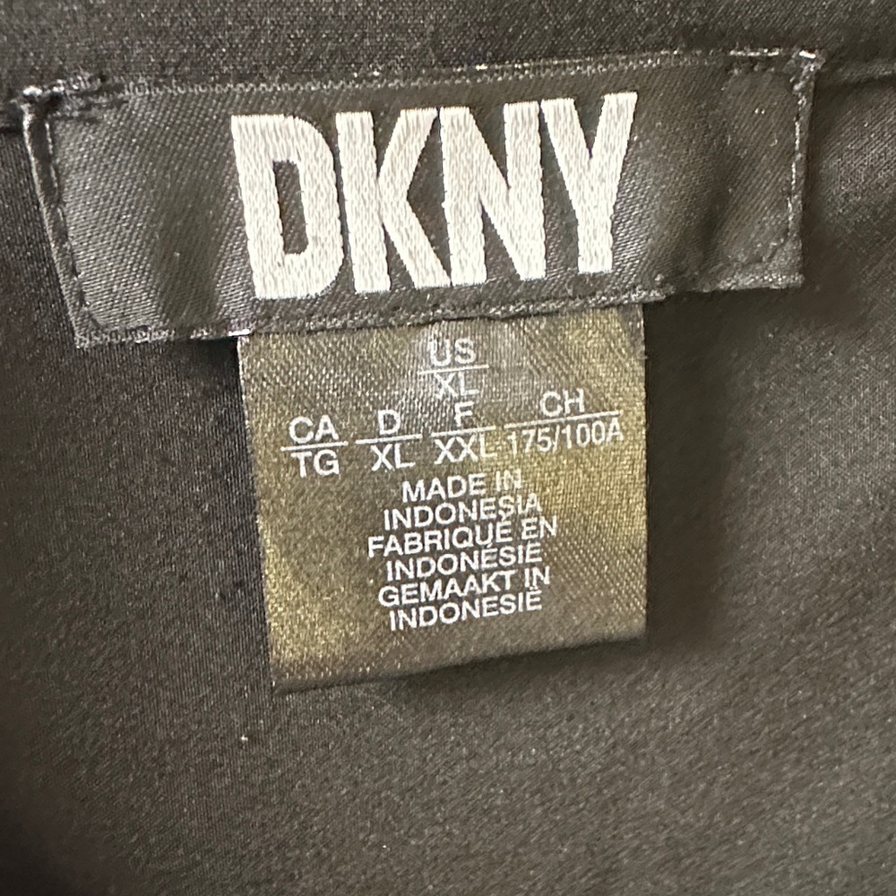 DKNY Classic Black Dress Shirt - Picture 2 of 7
